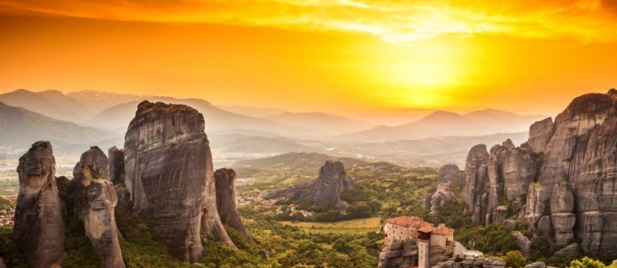 Lonely Planet at Meteora